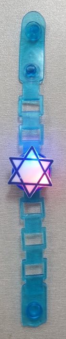 צמיד אורות דגל ישראל