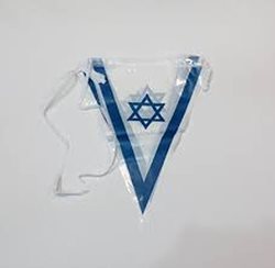 שרשרת דגל בד 4 מטר